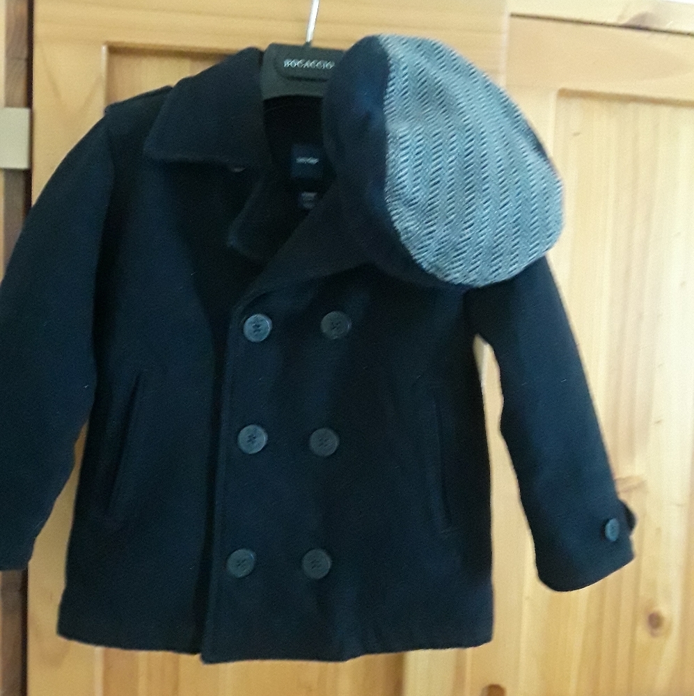 Boys Wool Pea Coat